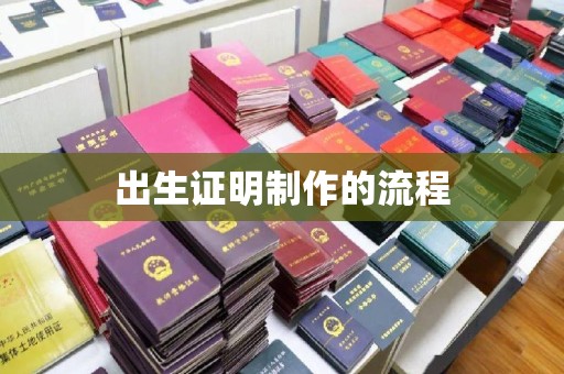 西林出生证明制作的流程