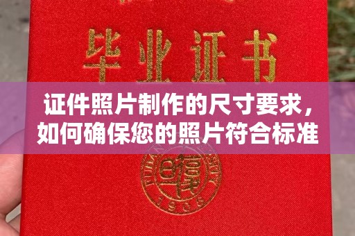 西林证件照片制作的尺寸要求，如何确保您的照片符合标准？