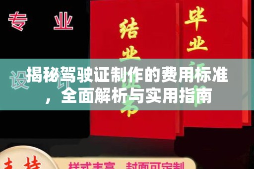 西林揭秘驾驶证制作的费用标准，全面解析与实用指南