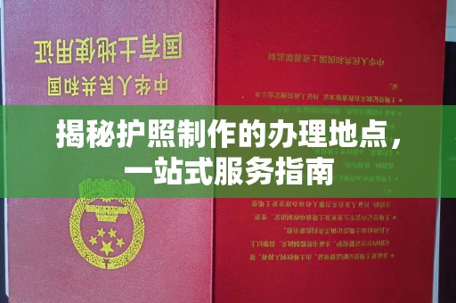 西林揭秘护照制作的办理地点，一站式服务指南