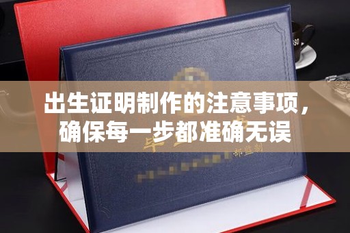 西林出生证明制作的注意事项，确保每一步都准确无误