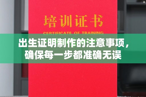 西林出生证明制作的注意事项，确保每一步都准确无误