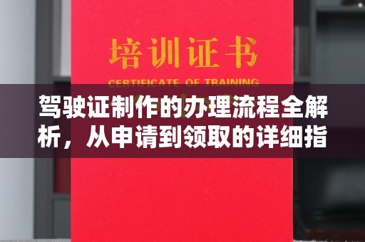 西林驾驶证制作的办理流程全解析，从申请到领取的详细指南