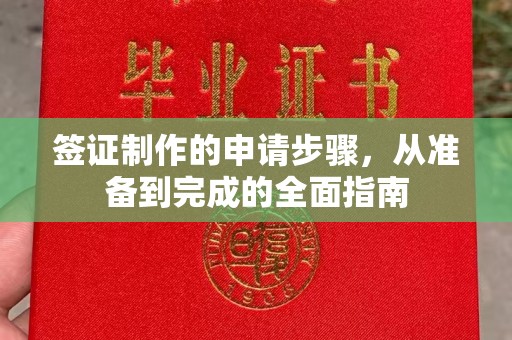 西林签证制作的申请步骤，从准备到完成的全面指南