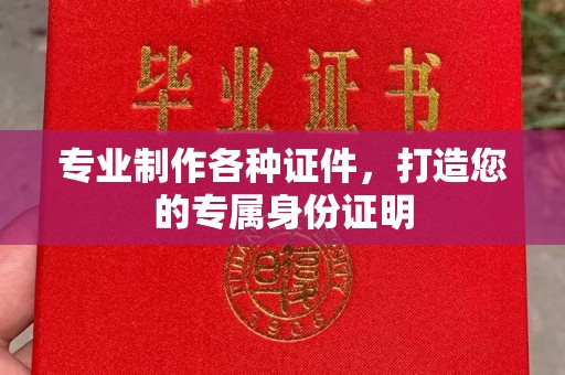 西林专业制作各种证件，打造您的专属身份证明