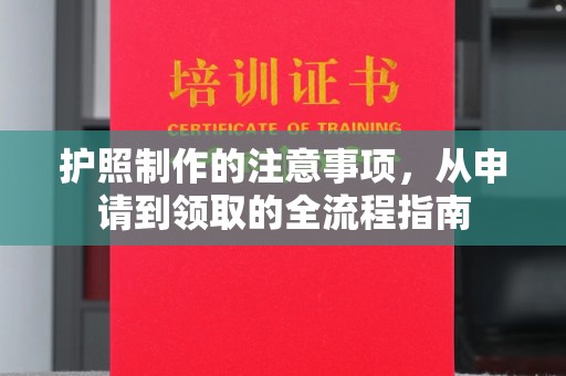 西林护照制作的注意事项，从申请到领取的全流程指南